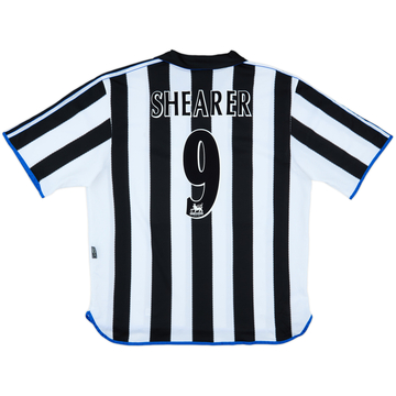 2000-01 Newcastle Home Shirt Shearer #9 - 8/10 - (XXL)