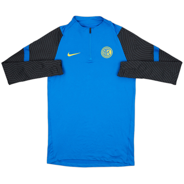 2020-21 Inter Milan Nike 1/4 Zip Drill Top - 10/10 - (S)
