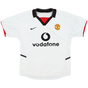 2002-03 Manchester United Away Shirt - 7/10 - (S.Boys)