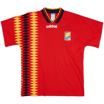 1994 Spain adidas World Cup 94 Tee - 8/10 - (L)