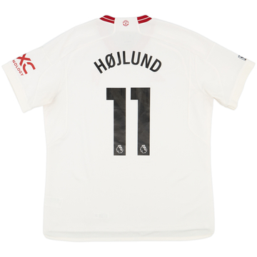2023-24 Manchester United Third Shirt Højlund #11 - 10/10 - (XL)