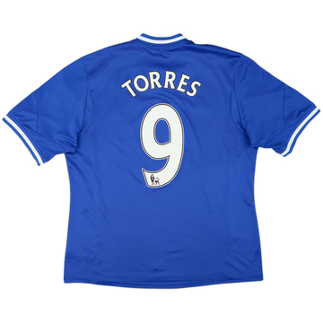 2013-14 Chelsea Home Shirt Torres #9 - 7/10 - (XL)