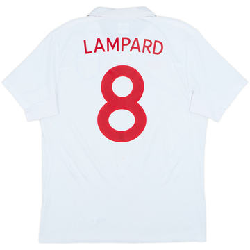 2009-10 England 'South Africa' Home Shirt Lampard #8