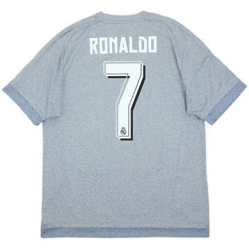 2015-16 Real Madrid Away Shirt Ronaldo #7 - 7/10 - (L)