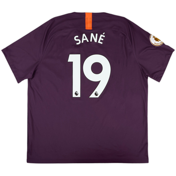 2018-19 Manchester City Third Shirt Sane #19 - 10/10 - (XXL)