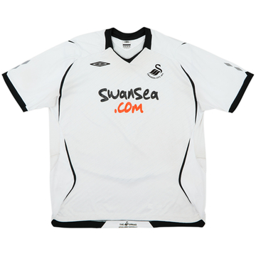 2008-09 Swansea Home Shirt - 5/10 - (XXL)