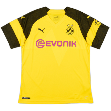 2018-19 Borussia Dortmund Home Shirt - 10/10 - (L.Boys)