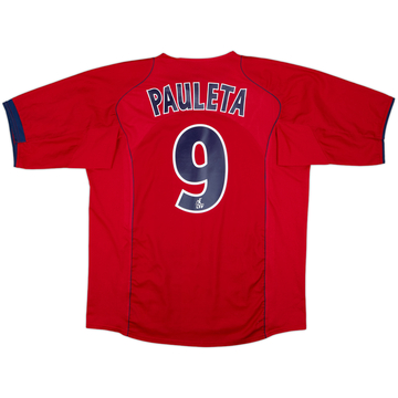 2004-05 Paris Saint-Germain Away Shirt Pauleta #9 - 8/10 - (XL)