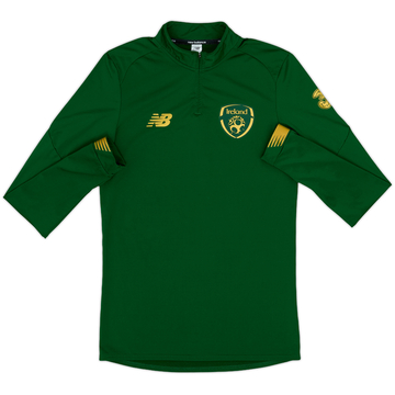 2017-18 Ireland New Balance 1/4 Zip Training Top - 8/10 - (S)