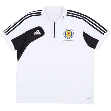 2012-14 Scotland adidas Polo Shirt - 7/10 - (XXL)