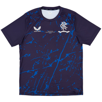 2021-22 Rangers Castore Training Shirt - 9/10 - (L)