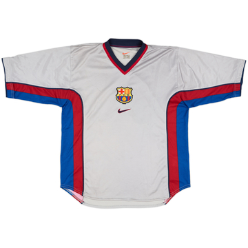 1998-01 Barcelona Match Issue Away Shirt #4