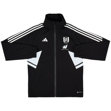 2023-24 Fulham adidas Hooded Rain Jacket - 8/10 - (S)
