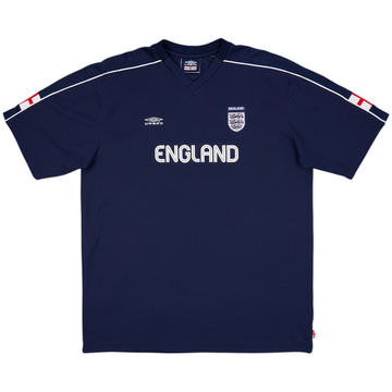 2002-03 England Umbro Training Shirt - 9/10 - (XL)