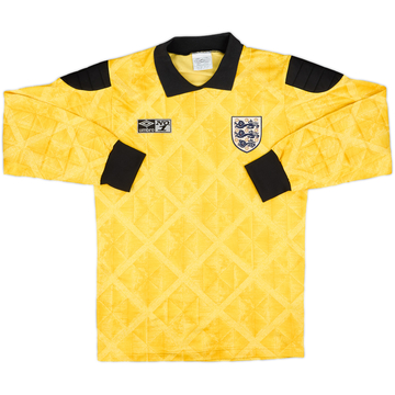 1990-92 England GK Shirt #1 (Shilton) - 8/10 - (S)