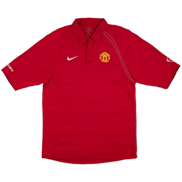 2004-05 Manchester United Nike Polo Shirt - 8/10 - (M)
