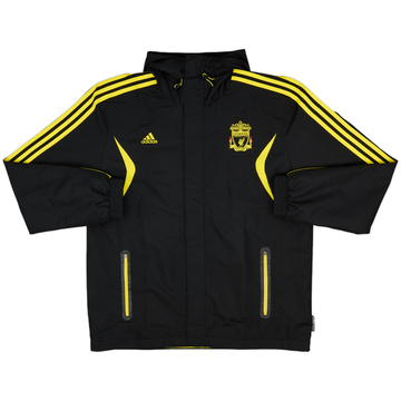 2010-11 Liverpool adidas Hooded Rain Jacket - 10/10 - (L/XL)
