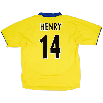 2003-05 Arsenal Away Shirt Henry #14 - 8/10 - (XL)