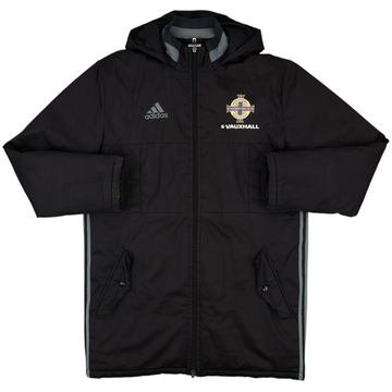 2016-18 Northern Ireland adidas Padded Bench Coat - 9/10 - (M)