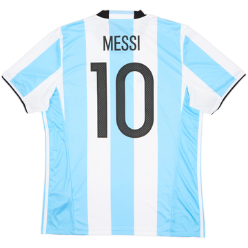 2016-17 Argentina Home Shirt Messi #10 (L)