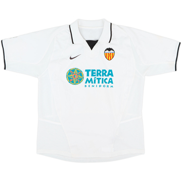 2002-03 Valencia Home Shirt - 8/10 - (L.Boys)