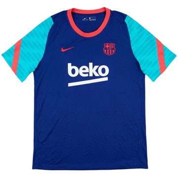 2021-22 Barcelona Nike Training Shirt - 9/10 - (L)