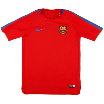 2017-18 Barcelona Nike Training Shirt - 9/10 - (L.Boys)