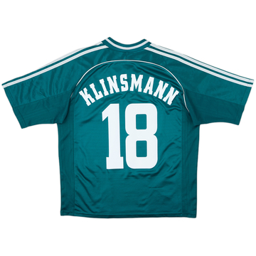 1998-00 Germany Away Shirt Klinsmann #18 - 8/10 - (M)