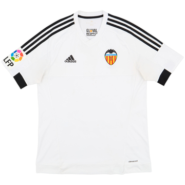 2015-16 Valencia Home Shirt - 6/10 - (M)