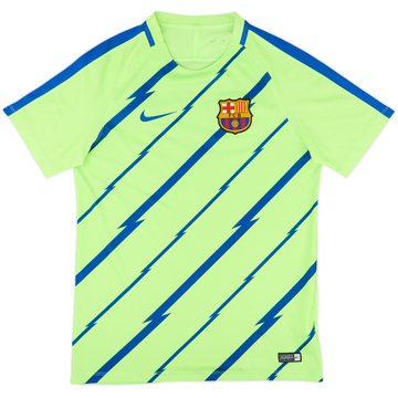 2017-18 Barcelona Nike Training Shirt - 6/10 - (M)