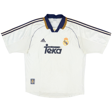 1998-00 Real Madrid Home Shirt - 4/10 - (XL)