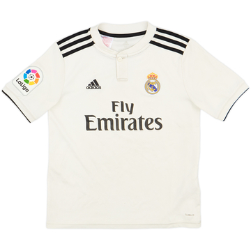 2018-19 Real Madrid Home Shirt - 6/10 - (M.Boys)