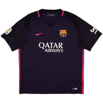 2016-17 Barcelona Away Shirt - 5/10 - (XL)
