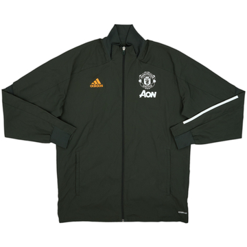 2020-21 Manchester United adidas Track Jacket - 8/10 - (L)