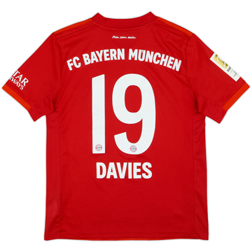 2019-20 Bayern Munich Home Shirt Davies #19 - 7/10 - (L.Boys)