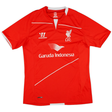 2014-15 Liverpool Warrior Training Shirt - 9/10 - (S)