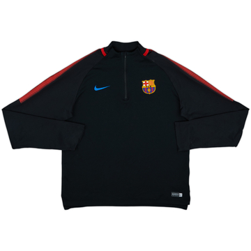 2017-18 Barcelona Nike 1/4 Zip Drill Top - 4/10 - (XL.Boys)