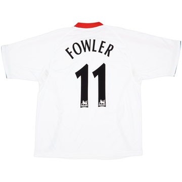 2005-06 Liverpool Away Shirt Fowler #11 - 8/10 - (XL)