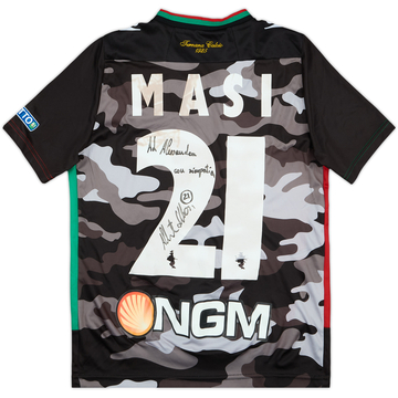 2014-15 Ternana Signed Third Shirt Masi #21 - 6/10 - (L. Boys)