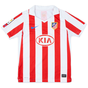 2010-11 Atletico Madrid Home Shirt - 6/10 - (L.Boys)