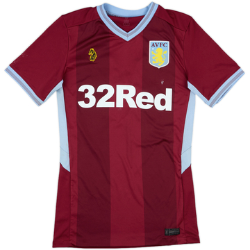 2018-19 Aston Villa Match Issue Home Shirt #14