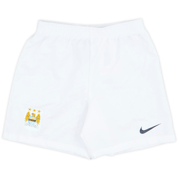 2013-14 Manchester City Home Shorts - 7/10 - (5-6 Years)
