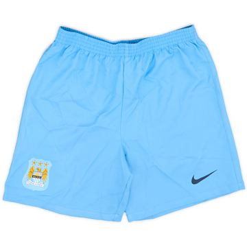 2014-15 Manchester City Home Shorts - 9/10 - (7-8 Years)