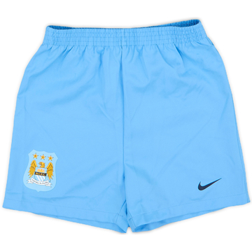 2014-15 Manchester City Home Shorts - 10/10 - (2-3 Years)