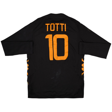 2011-12 Roma Third L/S Shirt Totti #10 - 7/10 - (3XL)