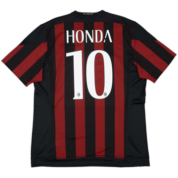 Camiseta de local del AC Milan 2015-16 Honda #10 - 8/10 - (XL)