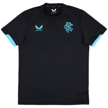 2023-24 Rangers Castore Training Shirt - 9/10 - (M)