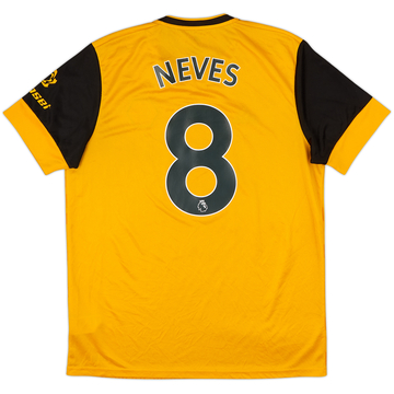 2020-21 Wolves Home Shirt Neves #8 - 6/10 - (L)