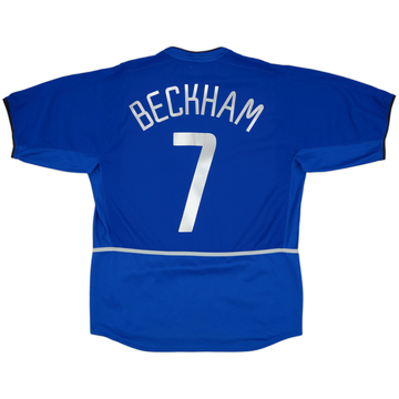 2002-03 Manchester United Third Shirt Beckham #7 - 6/10 - (L)