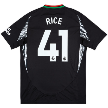 2024-25 Arsenal Away Shirt Rice #41 - 9/10 - (L)